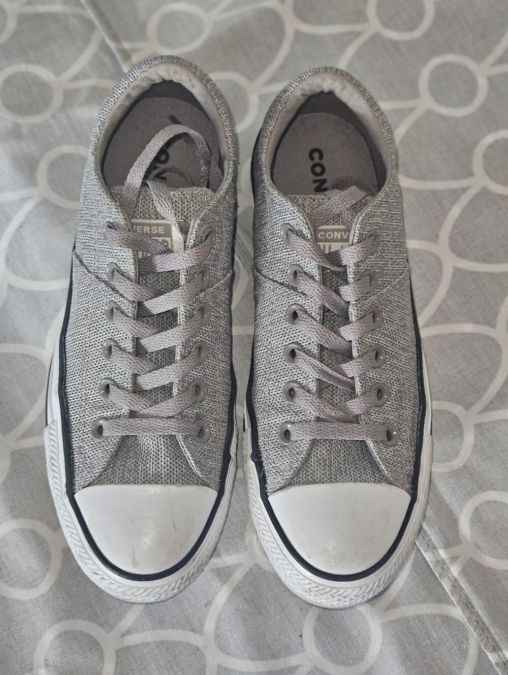Converse- Grey Texture Low Top